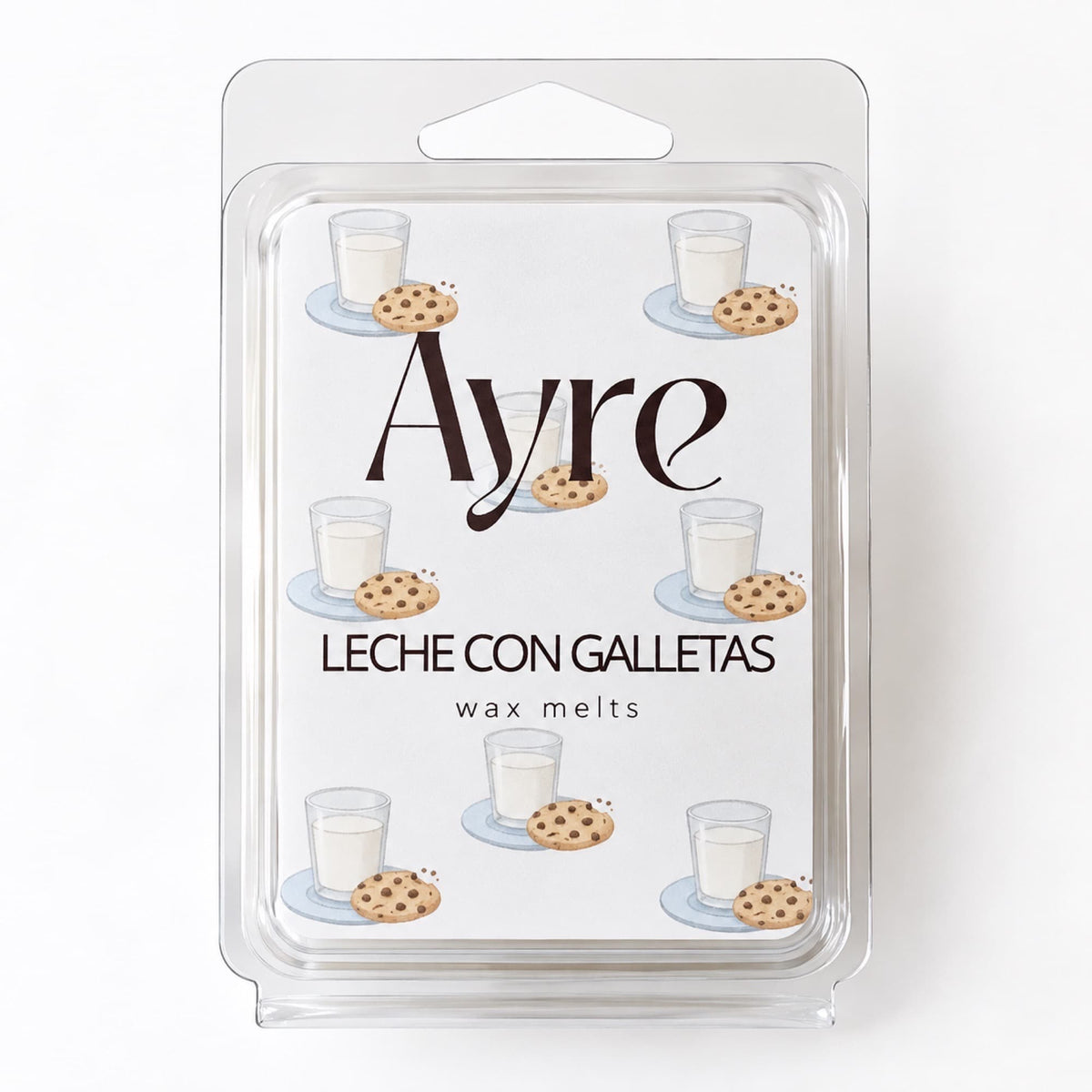 Wax melts Leche con Galletas de Ayre en tableta aromática