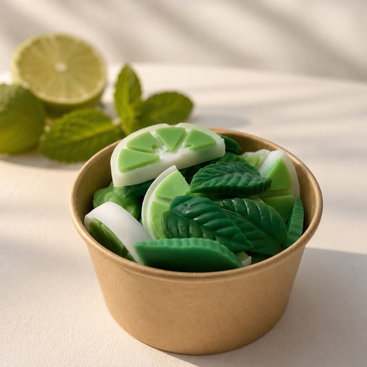 Wax melts Mojito de soja con aroma a lima y menta fresca de Ayre Candle