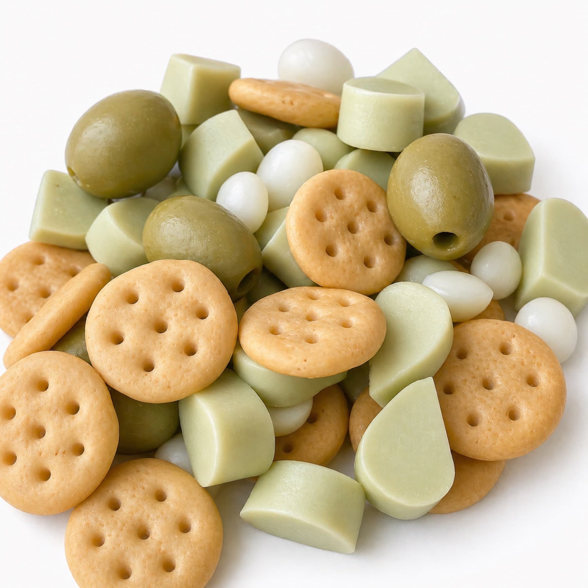 Detalle de wax melts Pinot Grigio con aroma afrutado dulce, cera artesanal para quemador con fragancia intensa