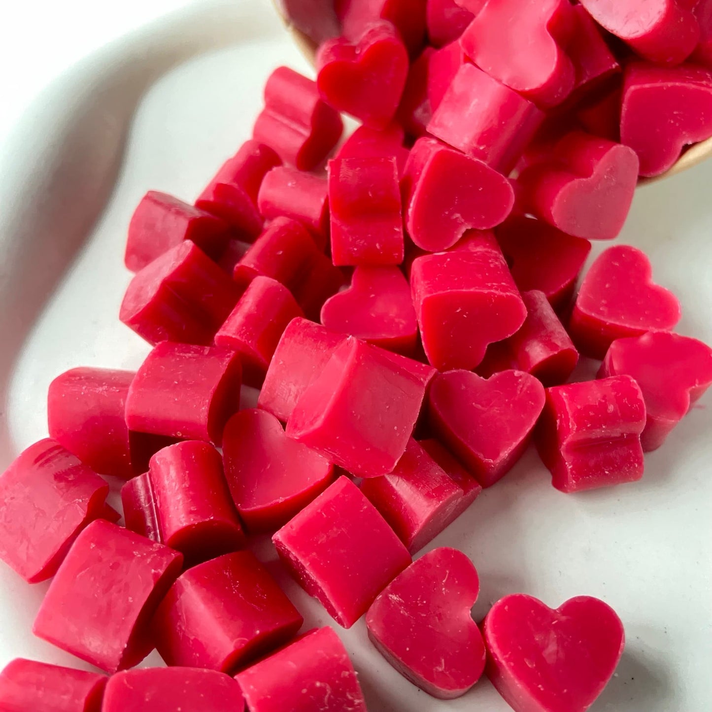 detalle wax melts de soja aroma Piruleta