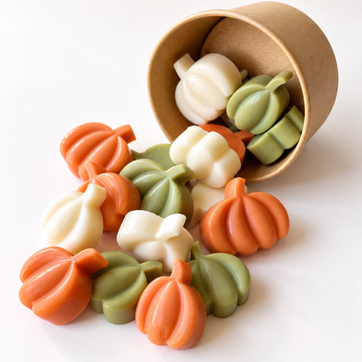 Wax melts artesanales Pumpkin Spice de Ayre con formas de calabaza