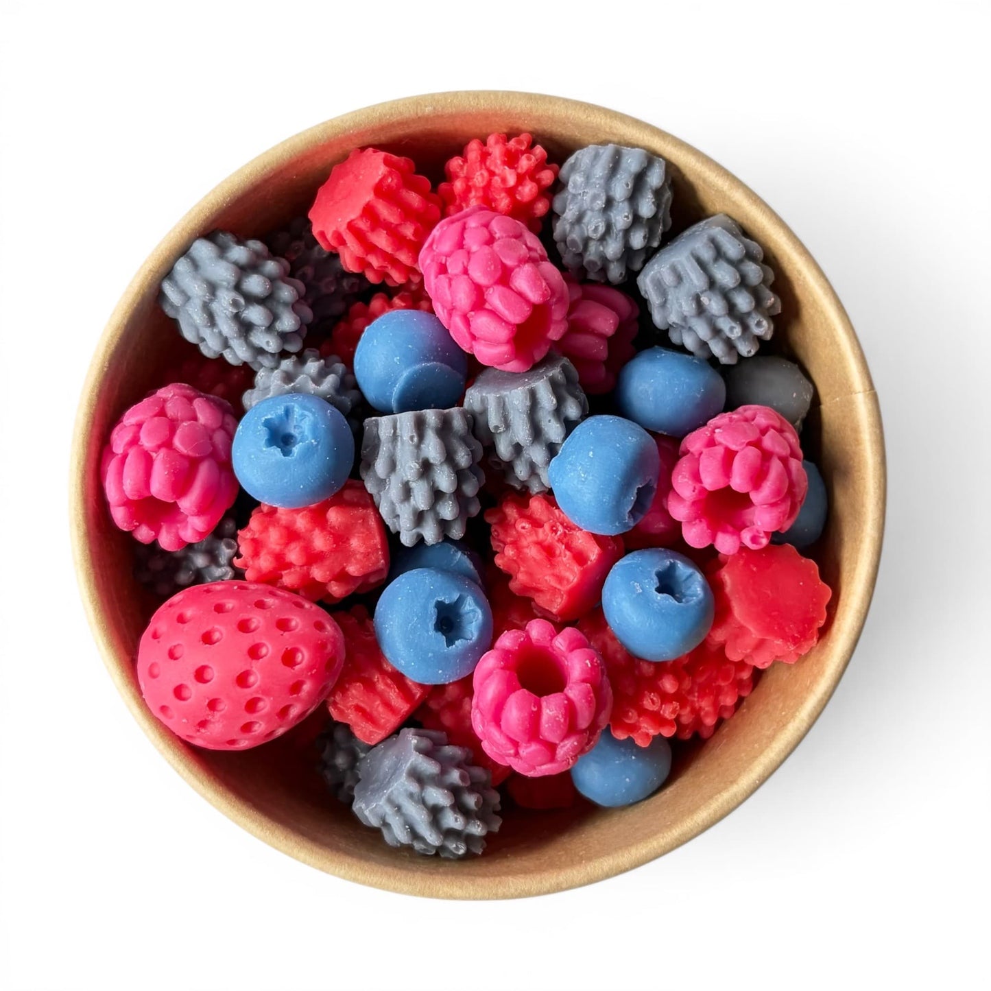 Wax melts de soja aroma frutos rojos. Cera para quemador aroma dulce frutal