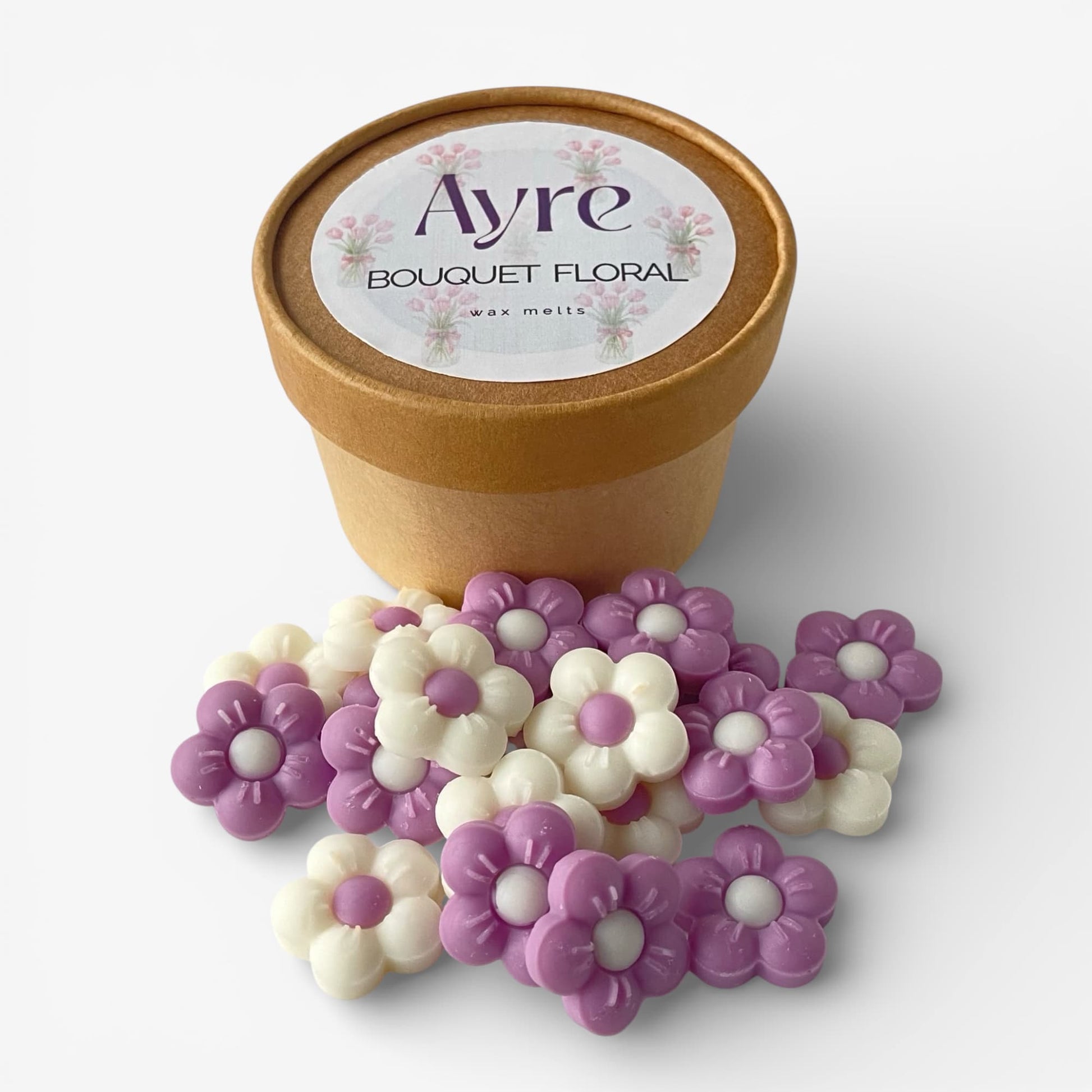 Wax melts de soja aroma bouquet floral Ayre cera aromática para quemador