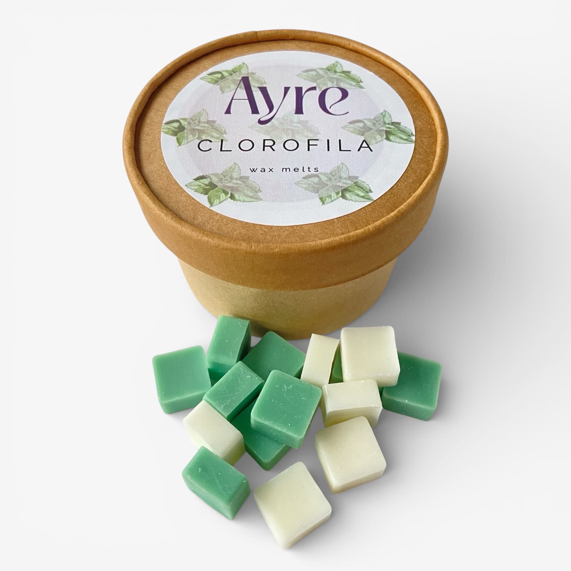 Wax melts de soja aroma Clorofila Ayre cera aromática para quemador