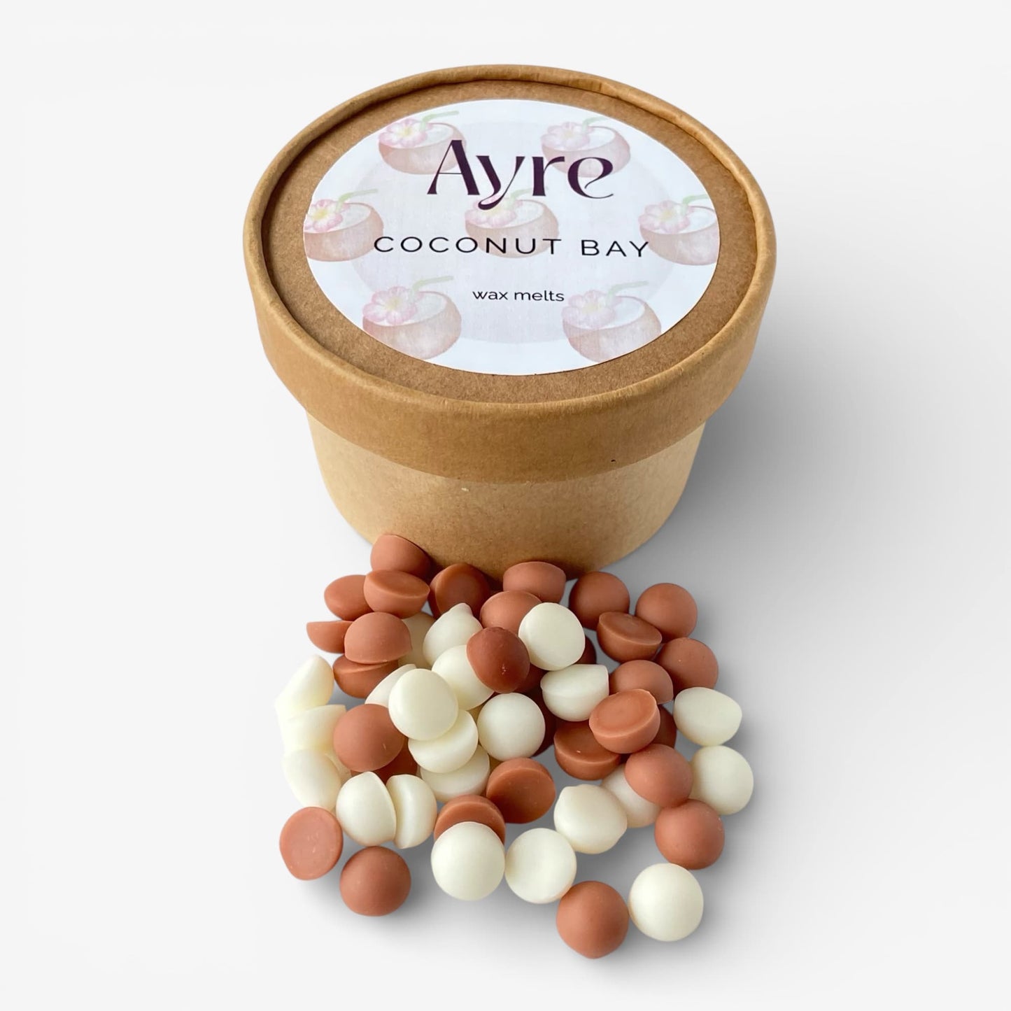 Wax melts de soja aroma Coconut Bay Ayre cera aromática para quemador