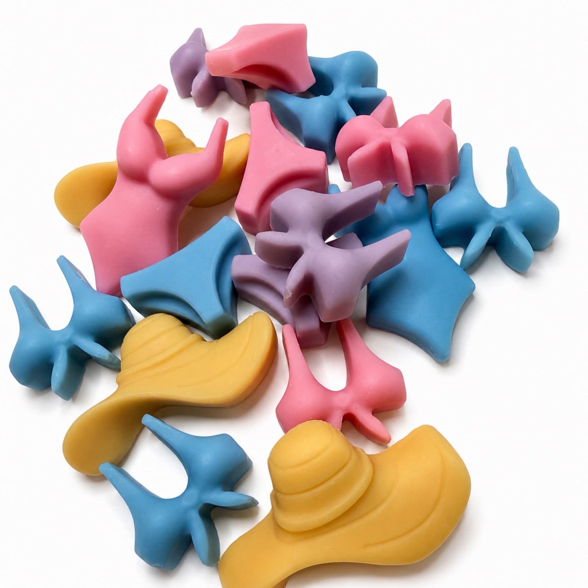 Wax melts de soja Crema Solar de Ayre con formas veraniegas.