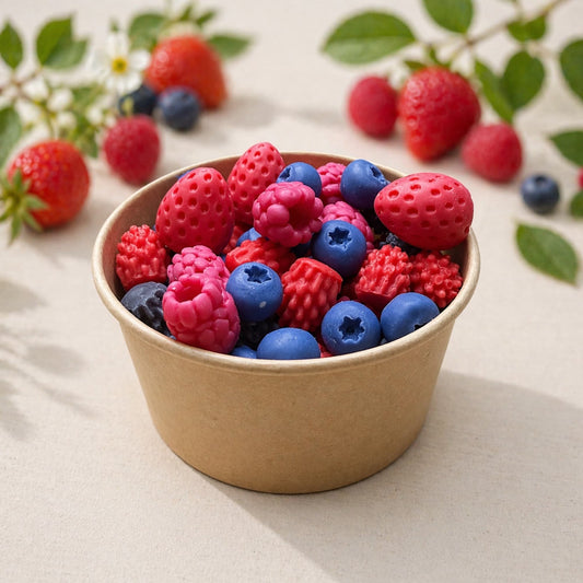 wax melts de soja frutos rojos aroma frutal cera aromatica ayre