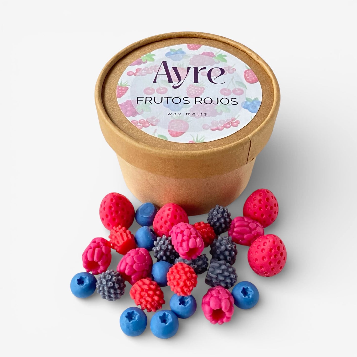 Wax melts de soja aroma Frutos Rojos Ayre cera aromática para quemador