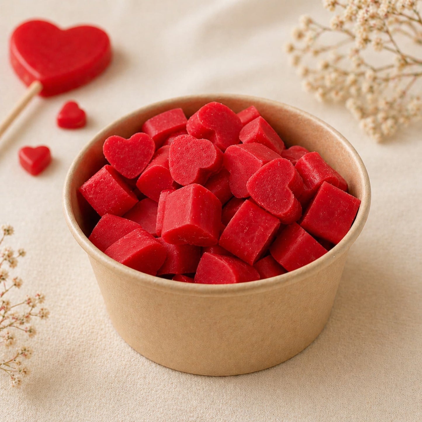 wax melts de soja aroma piruleta dulce cera aromatica ayre