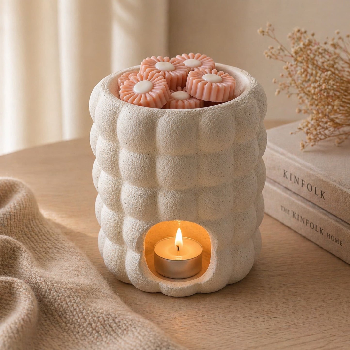 wax melts de soja aroma vainilla francesa en quemador dulce cera aromatica ayre