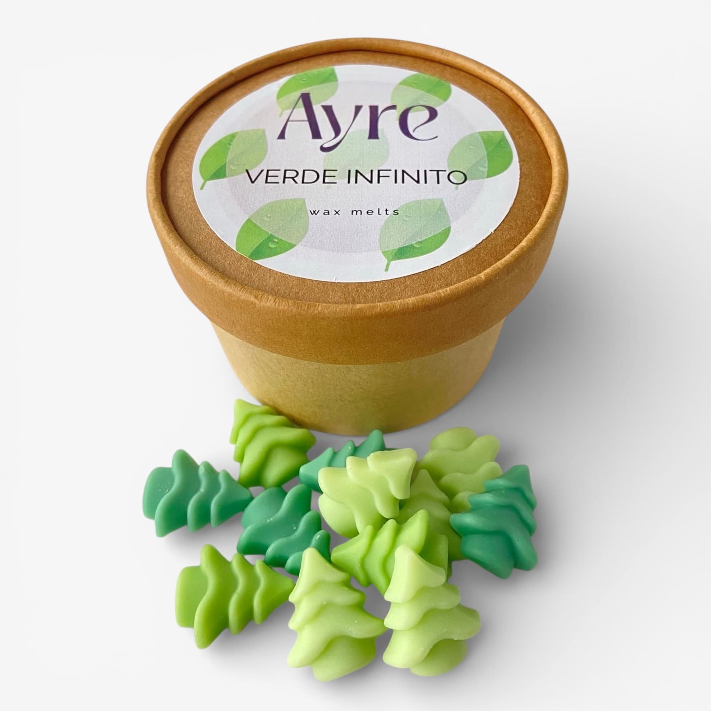 Wax melts de soja aroma Verde Infinito Ayre cera aromática para quemador