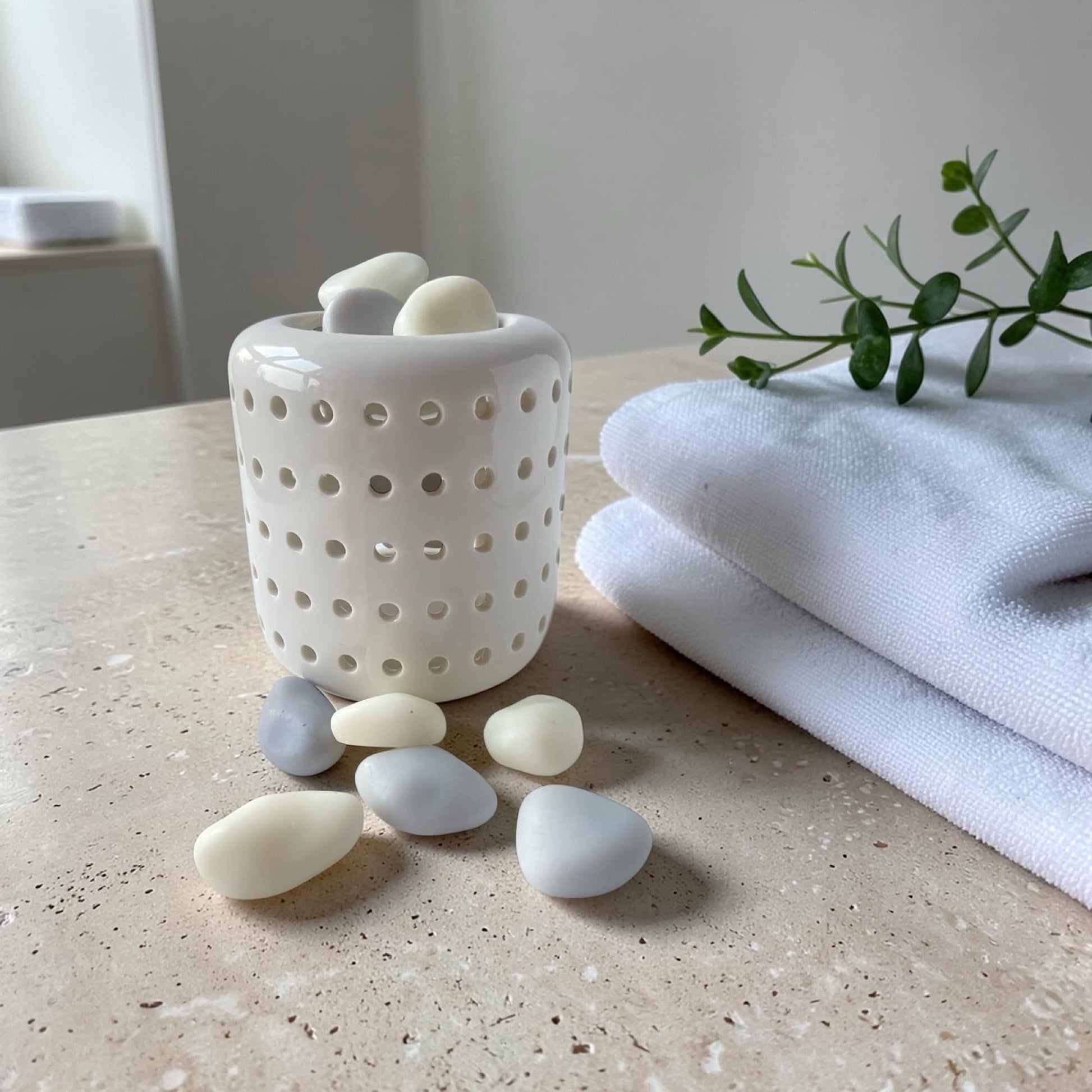 wax melts Spa Vibes en quemador aromático