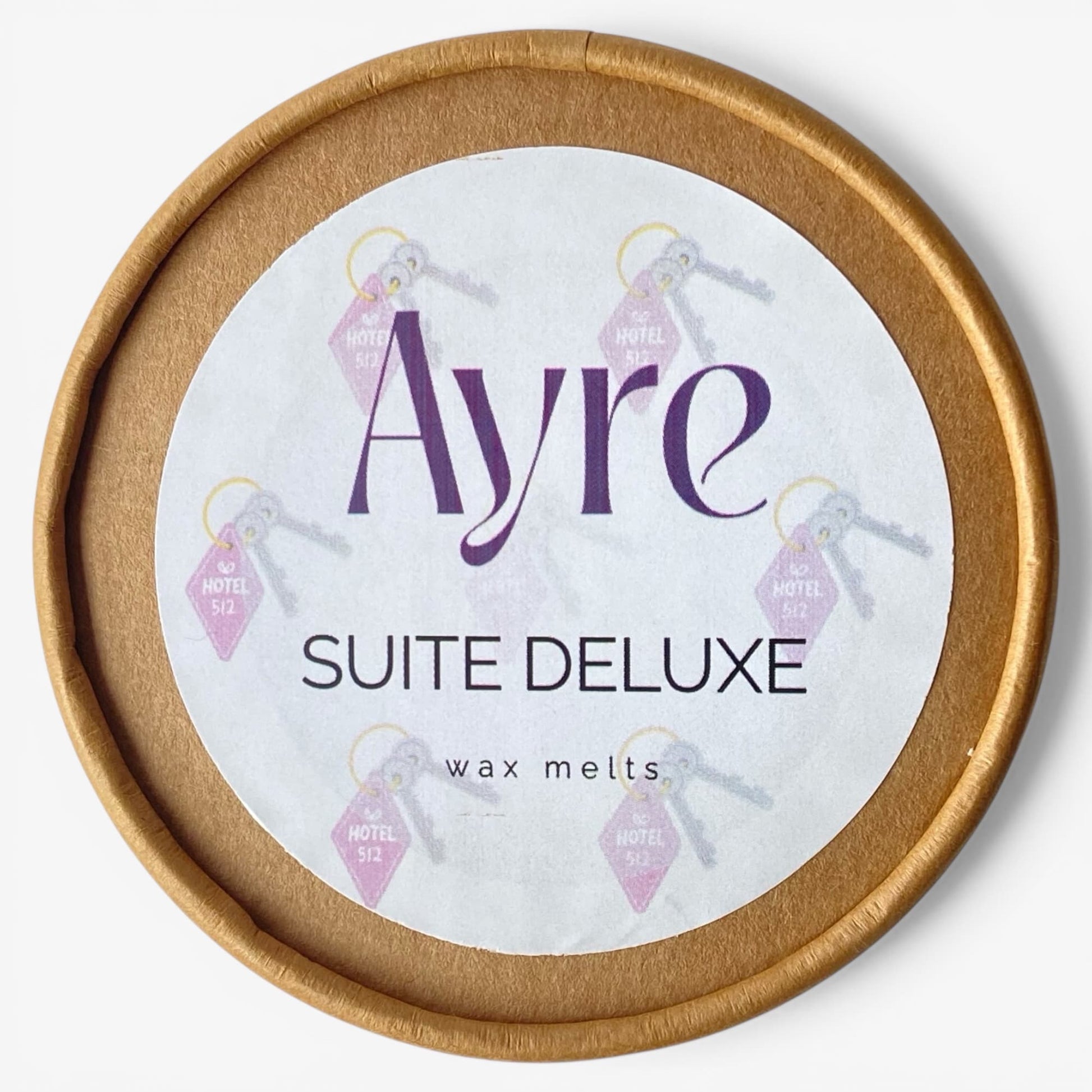 envase wax melts suite deluxe ayre fragancia dulce y sofisticada