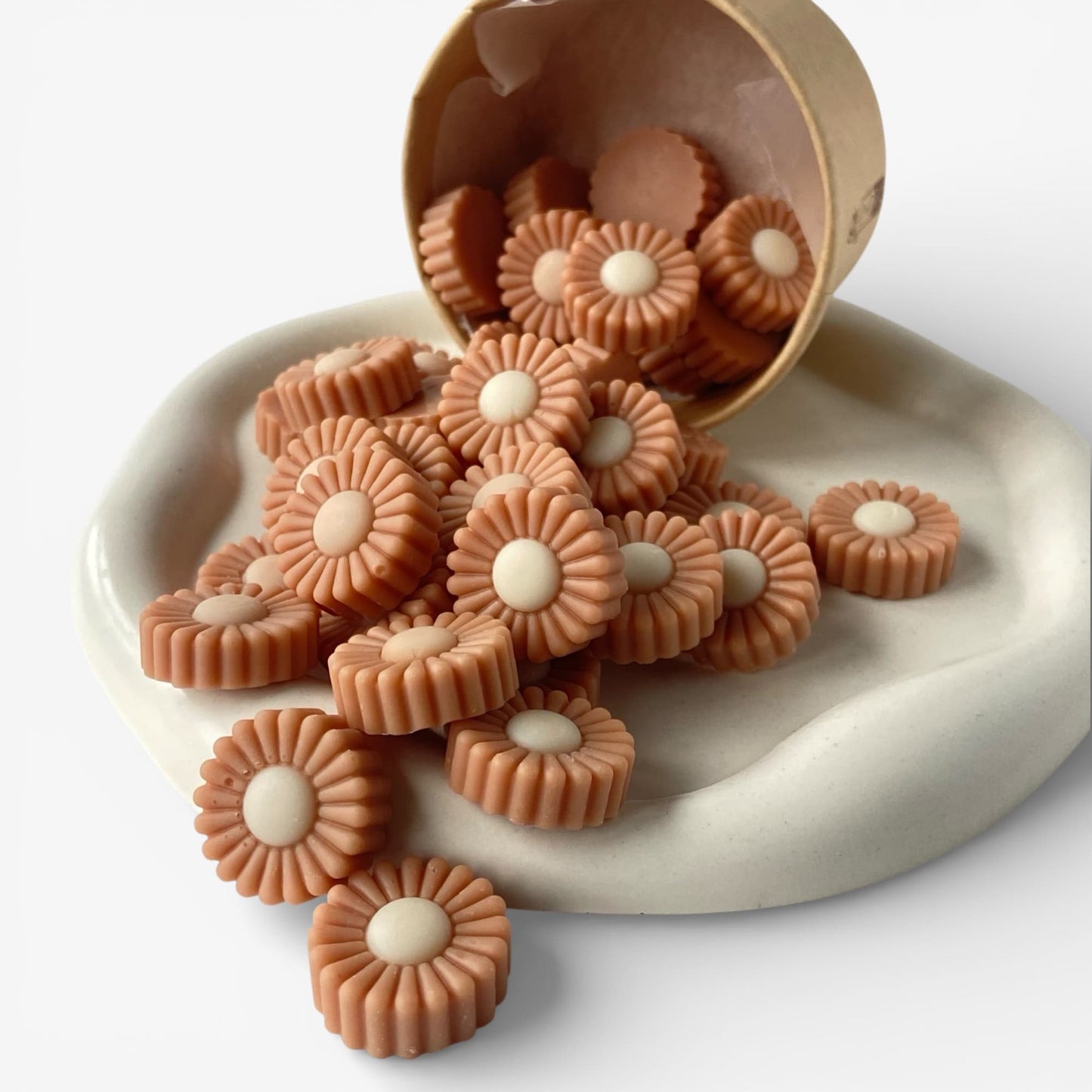 Wax melts de cera aromática aroma Vainilla Francesa en diferentes formas para quemador